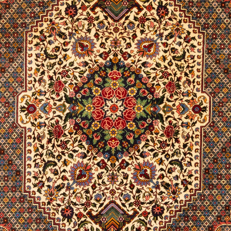 Persisk tæppe - Nomadisk - 305 x 206 cm - mørk beige