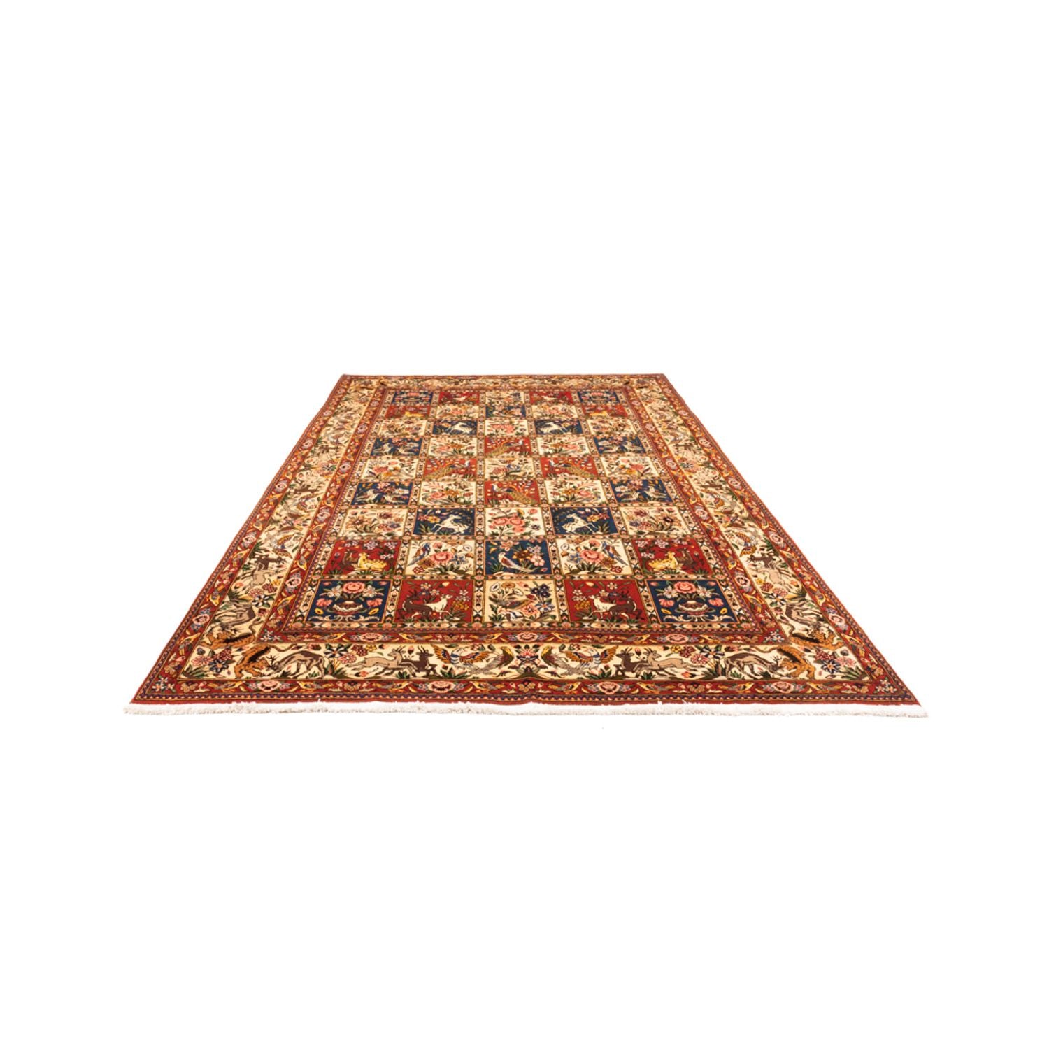 Persisk tæppe - Nomadisk - 291 x 204 cm - mørk beige