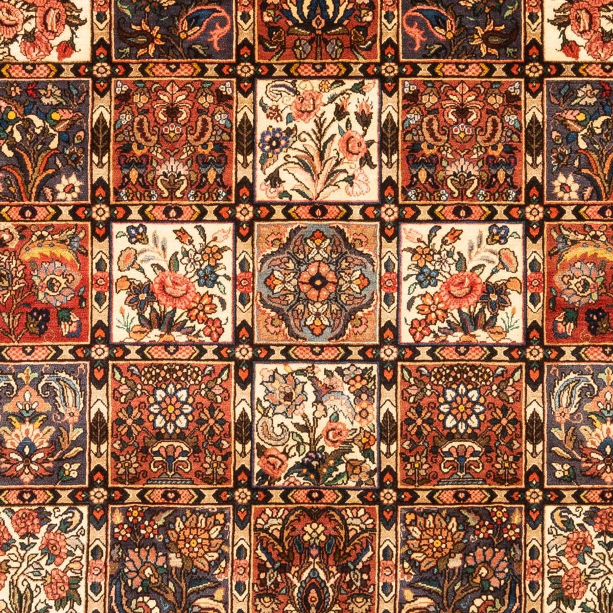 Persisk tæppe - Nomadisk - 305 x 210 cm - mørk beige