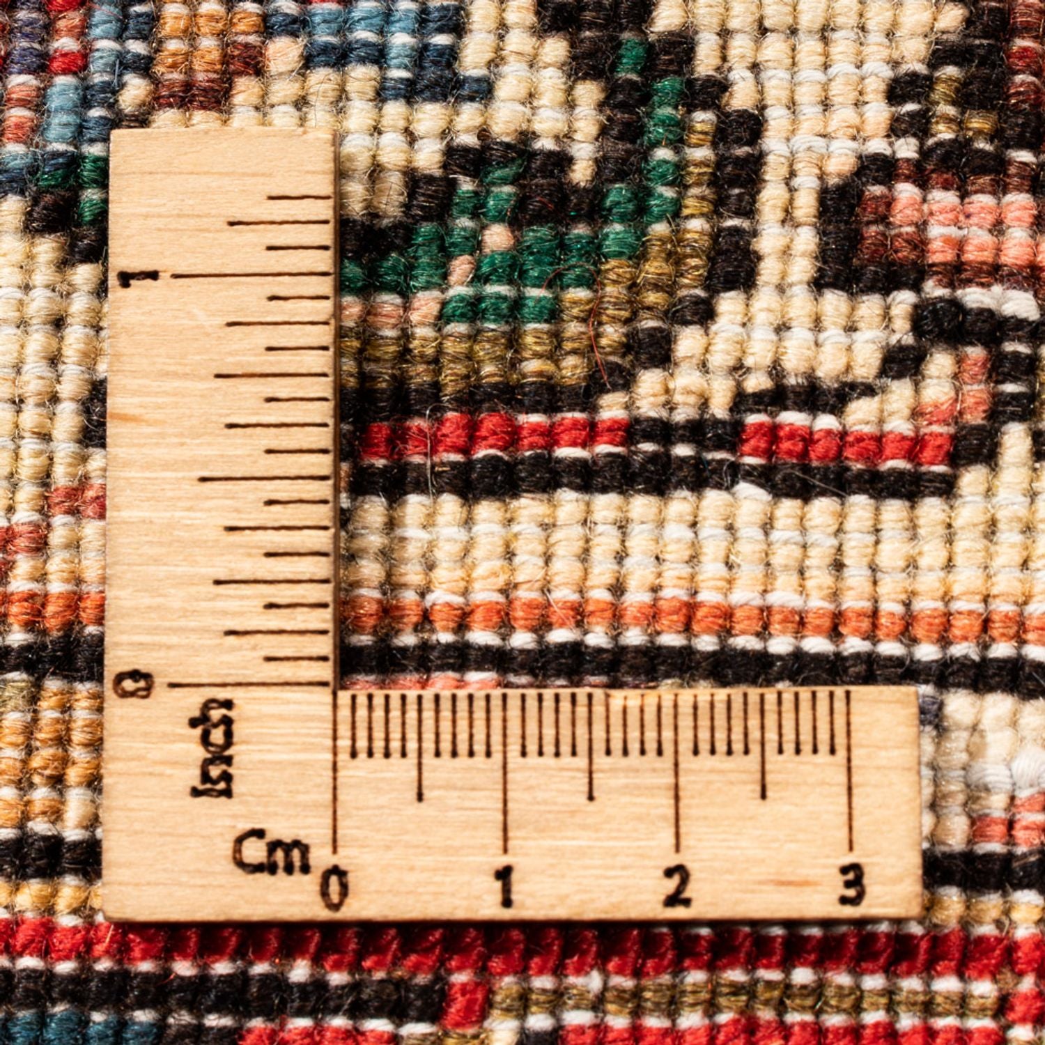 Persisk tæppe - Nomadisk - 305 x 210 cm - mørk beige