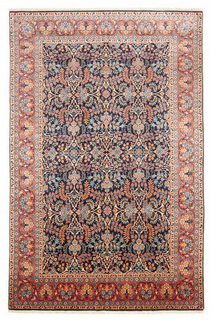 Persisk tæppe - Classic - 322 x 202 cm - mørkeblå