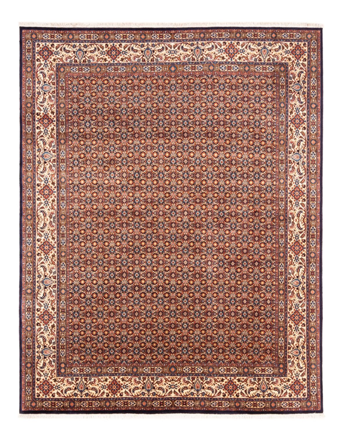 Persisk tæppe - Classic - 246 x 193 cm - mørk beige