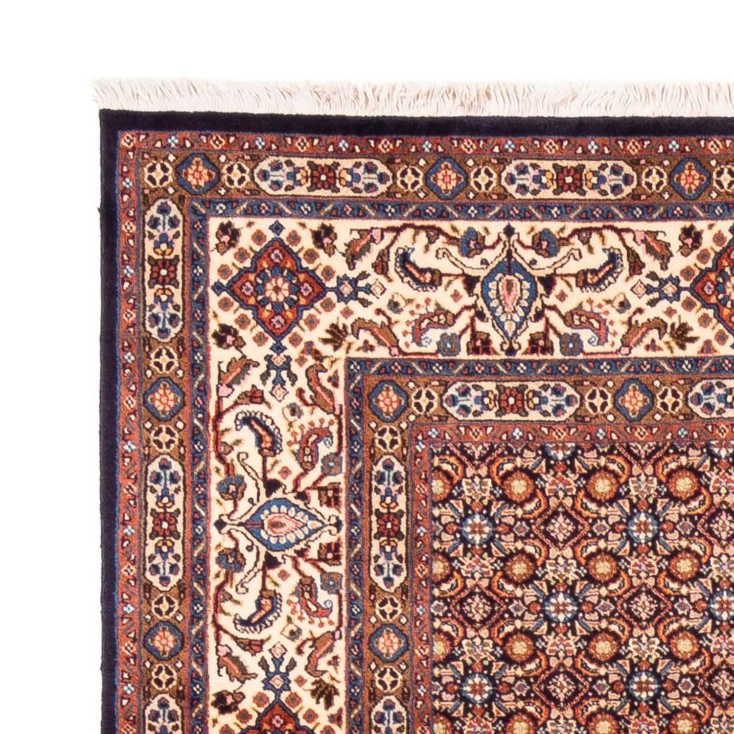 Persisk tæppe - Classic - 246 x 193 cm - mørk beige