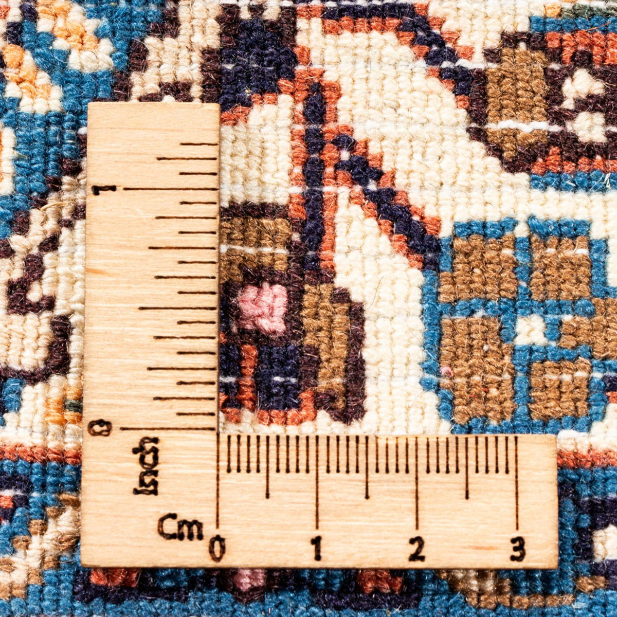 Persisk tæppe - Classic - 246 x 193 cm - mørk beige