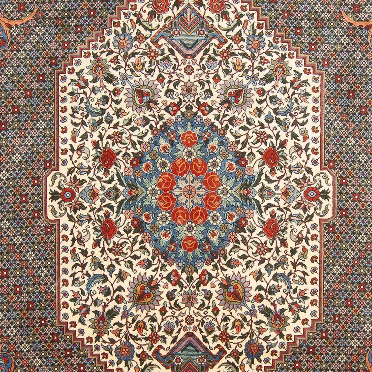 Persisk tæppe - Nomadisk - 315 x 200 cm - mørkeblå