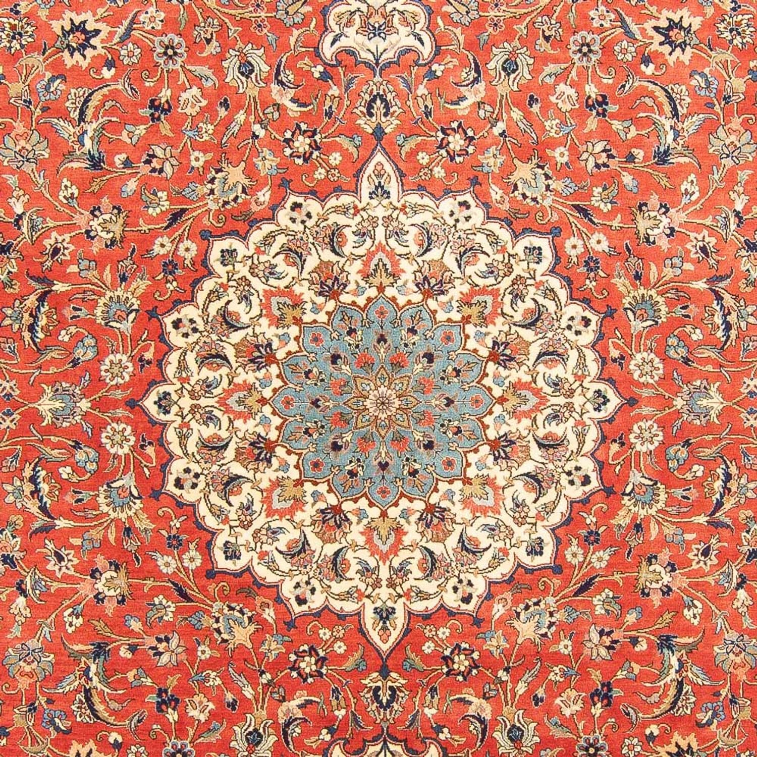 Persisk tæppe - Ghom - 317 x 220 cm - rød