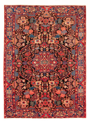 Persisk tæppe - Nomadisk - 280 x 198 cm - mørkeblå