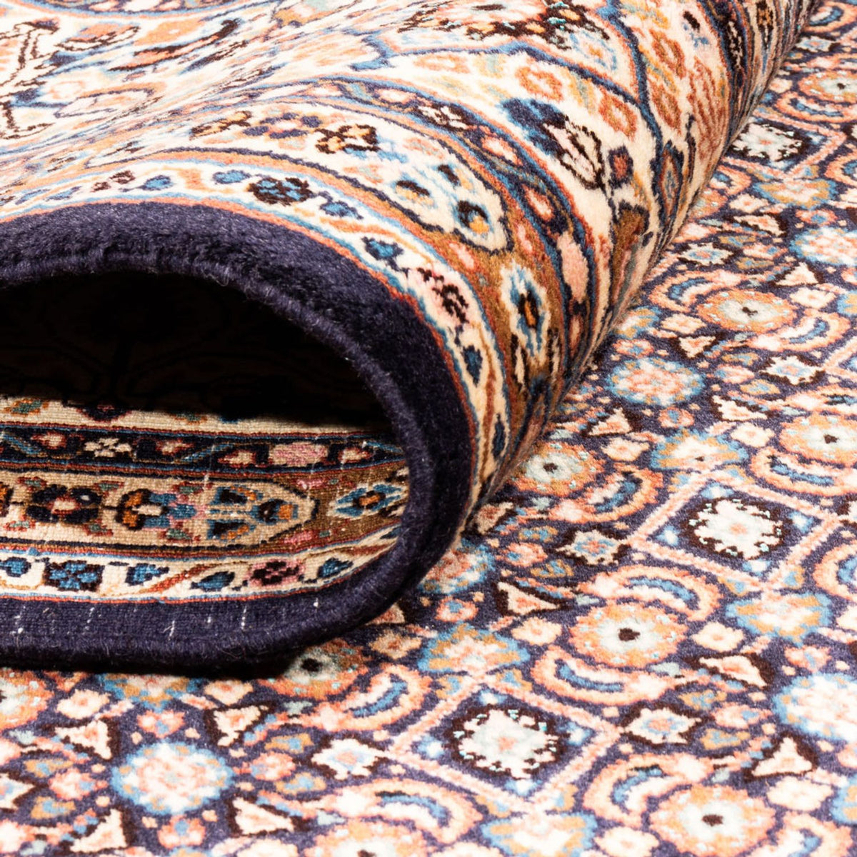 Persisk tæppe - Classic - 242 x 197 cm - mørk beige