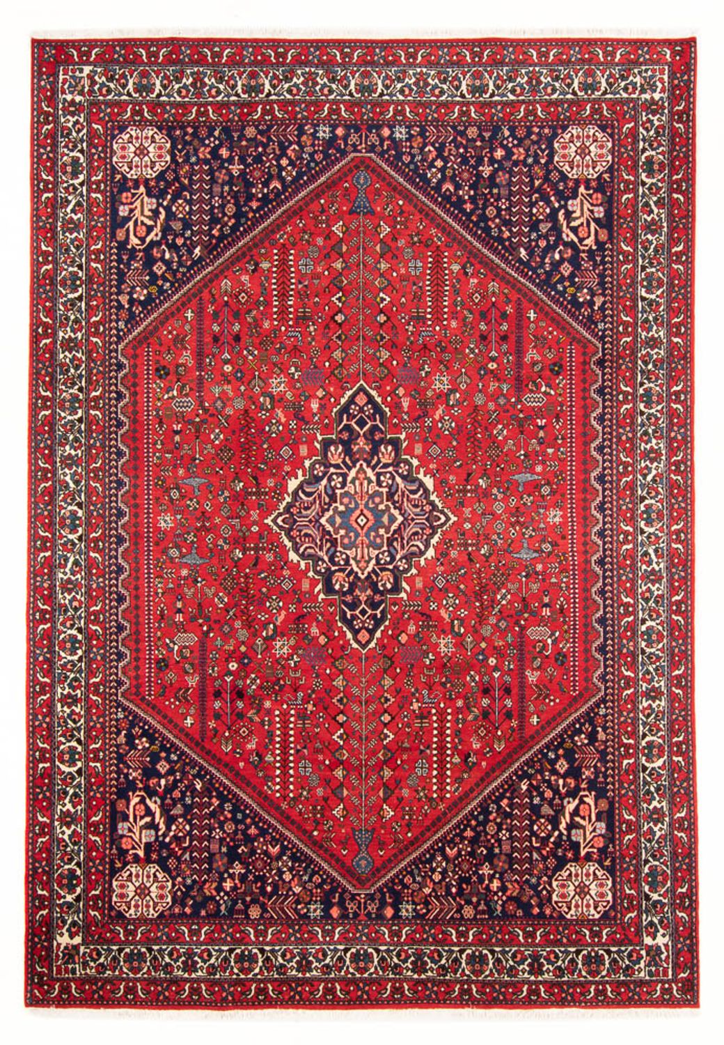 Persisk tæppe - Nomadisk - 310 x 207 cm - rød