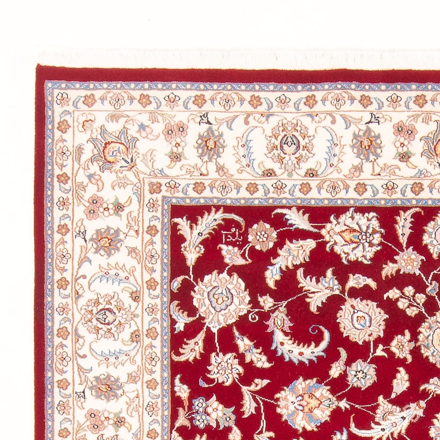 Persisk tæppe - Tabriz - Royal - 200 x 148 cm - rød