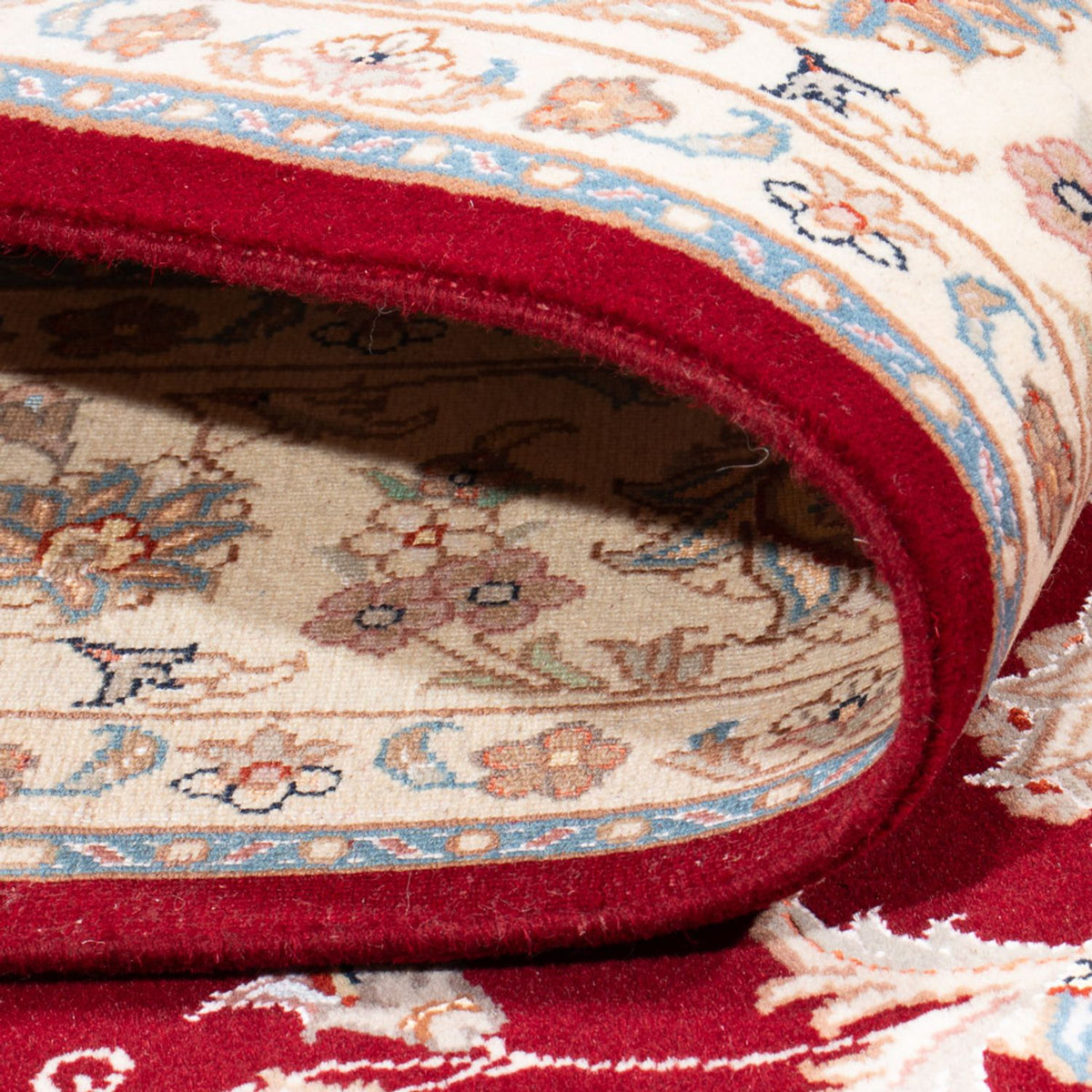 Persisk tæppe - Tabriz - Royal - 200 x 148 cm - rød