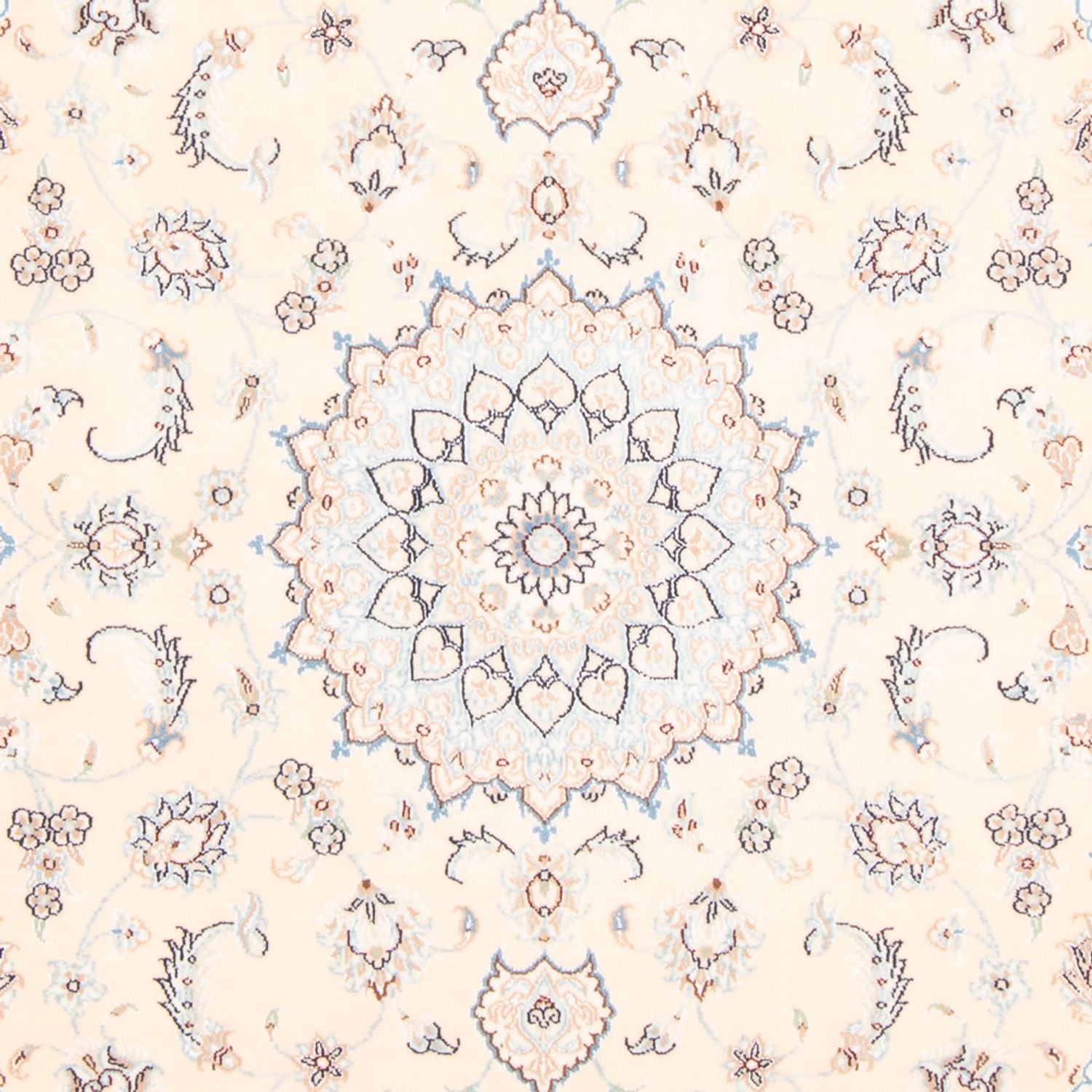 Persisk tæppe - Nain - Royal - 178 x 121 cm - creme