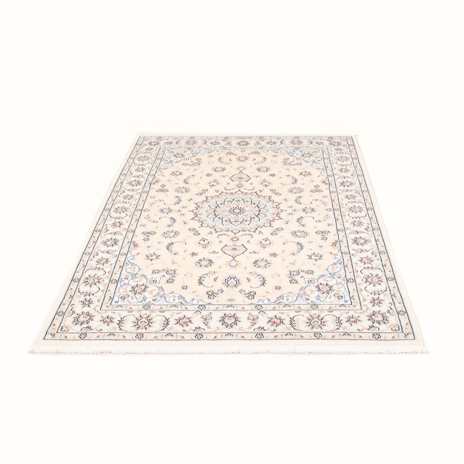 Persisk tæppe - Nain - Royal - 172 x 118 cm - creme