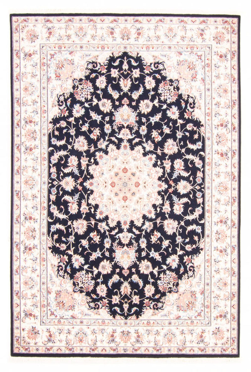 Persisk tæppe - Tabriz - Royal - 234 x 168 cm - mørkeblå