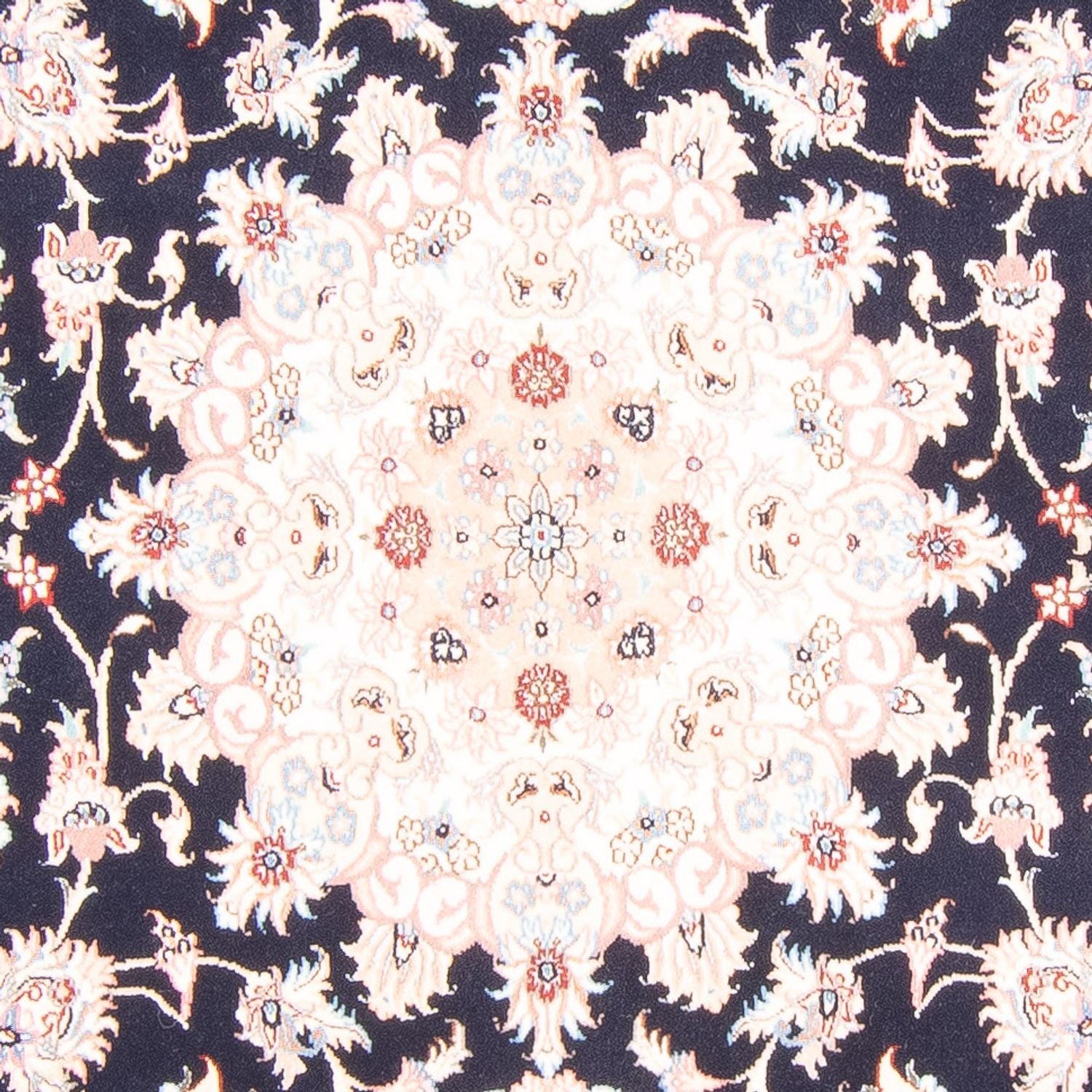 Persisk tæppe - Tabriz - Royal - 234 x 168 cm - mørkeblå