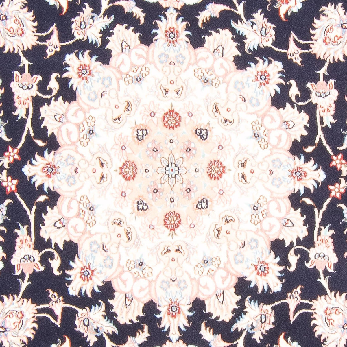 Persisk tæppe - Tabriz - Royal - 234 x 168 cm - mørkeblå