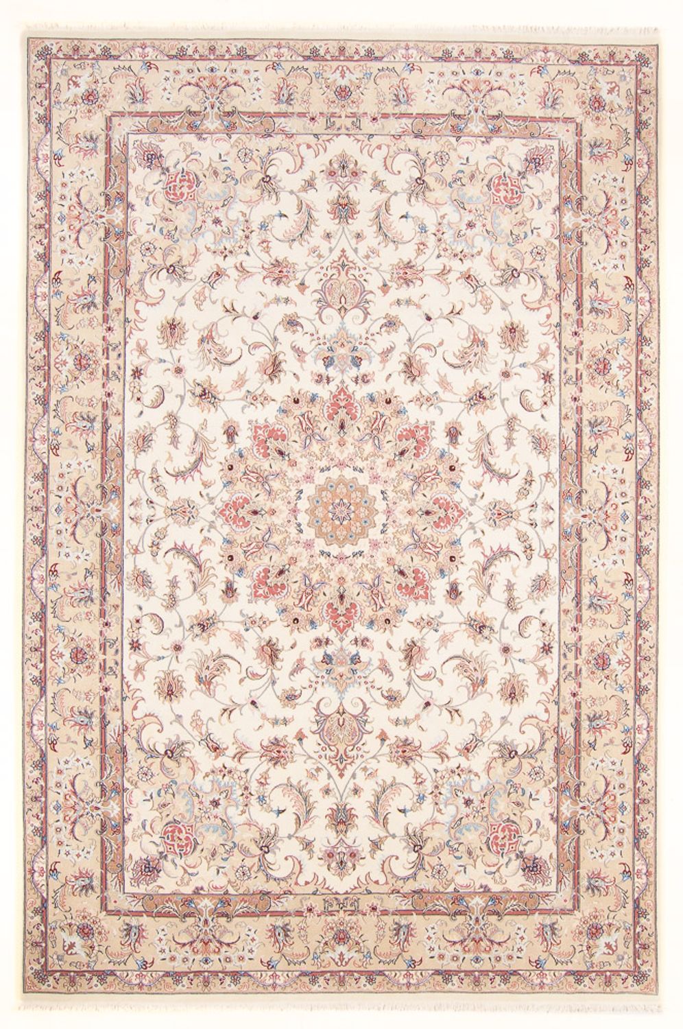 Persisk tæppe - Tabriz - Royal - 297 x 198 cm - creme