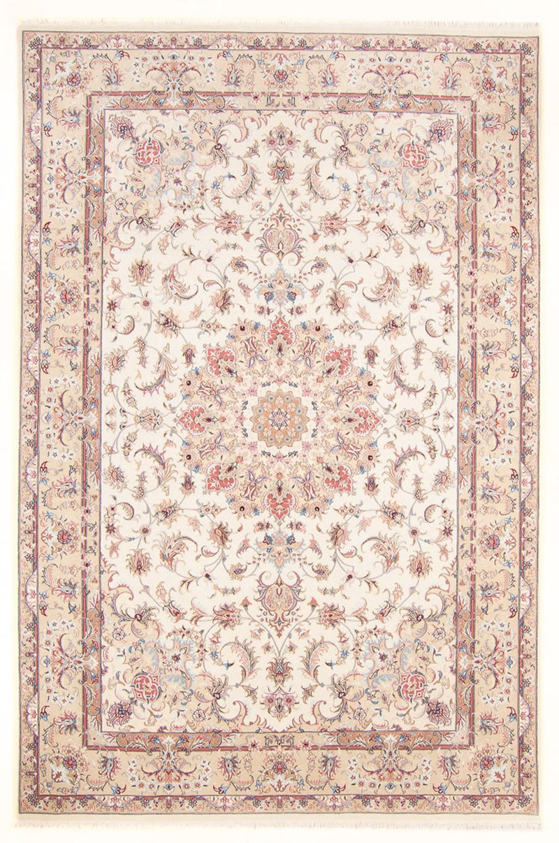 Persisk tæppe - Tabriz - Royal - 297 x 198 cm - creme