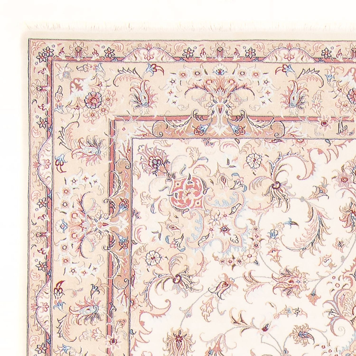 Persisk tæppe - Tabriz - Royal - 297 x 198 cm - creme