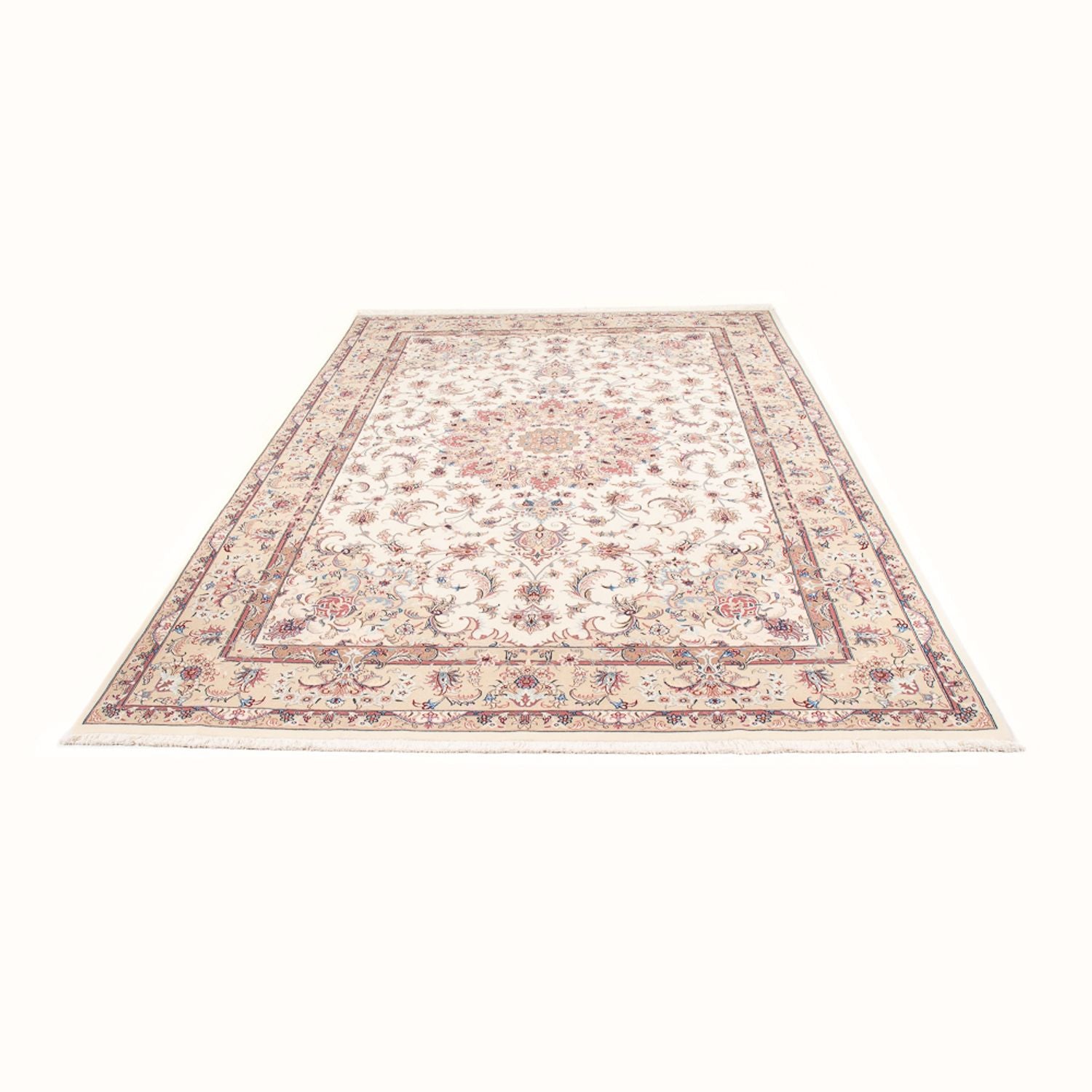 Persisk tæppe - Tabriz - Royal - 297 x 198 cm - creme