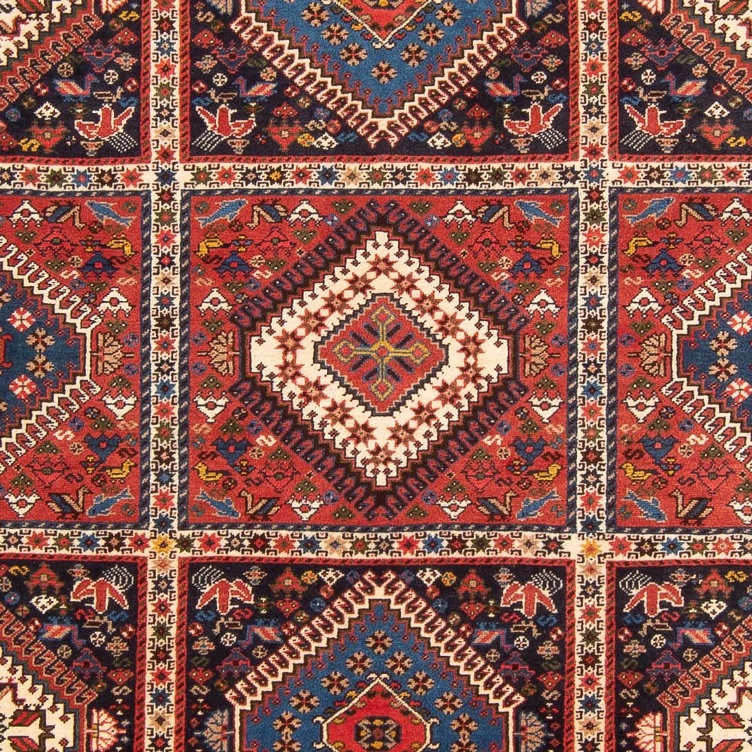 Persisk tæppe - Nomadisk - 296 x 210 cm - flerfarvet