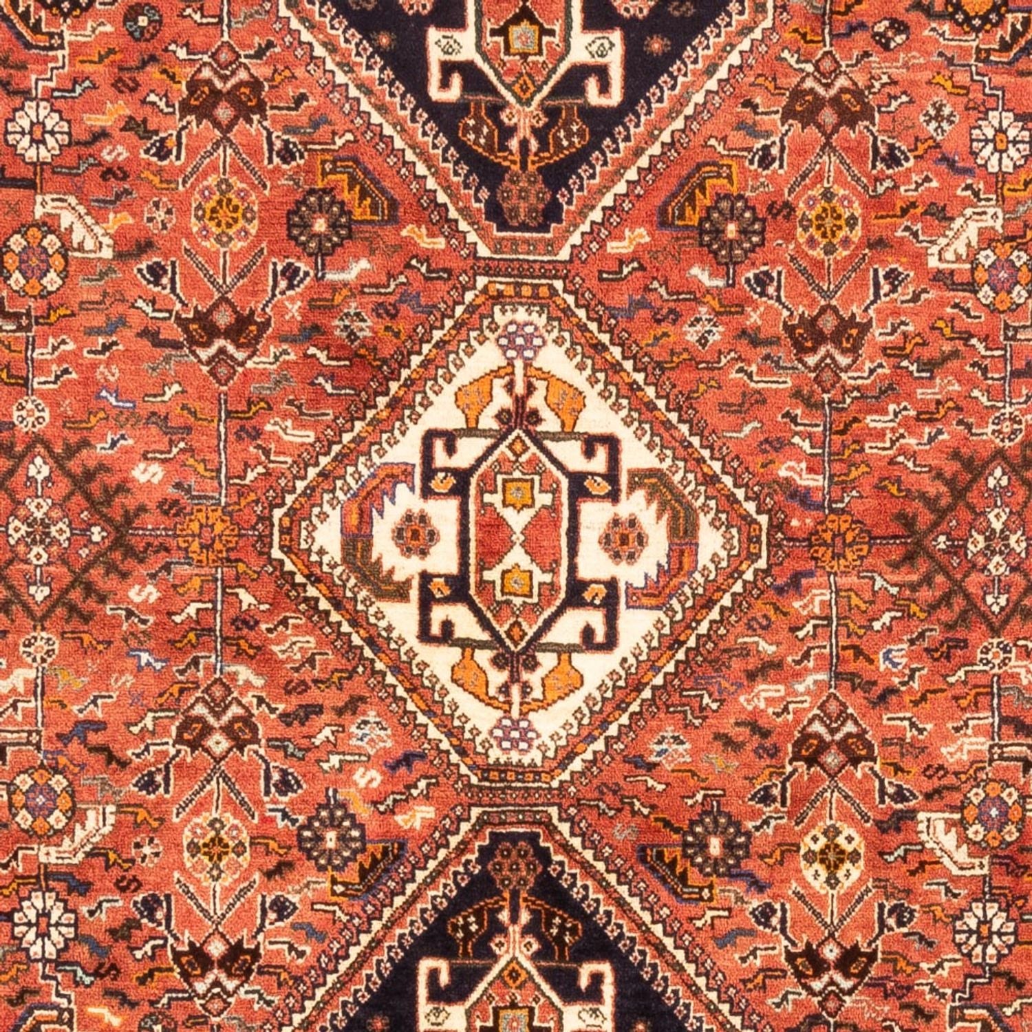 Persisk tæppe - Nomadisk - 253 x 170 cm - rød