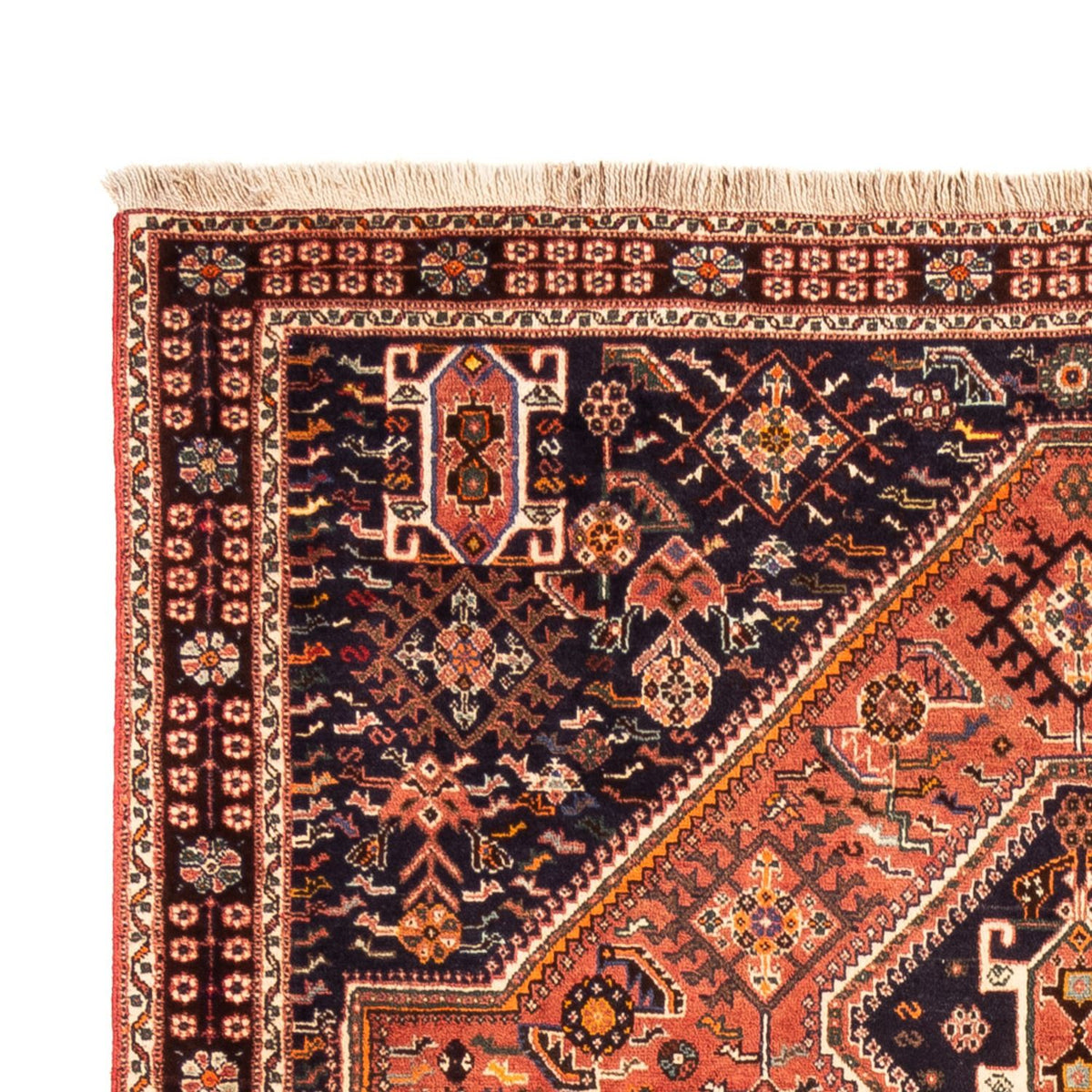 Persisk tæppe - Nomadisk - 253 x 170 cm - rød