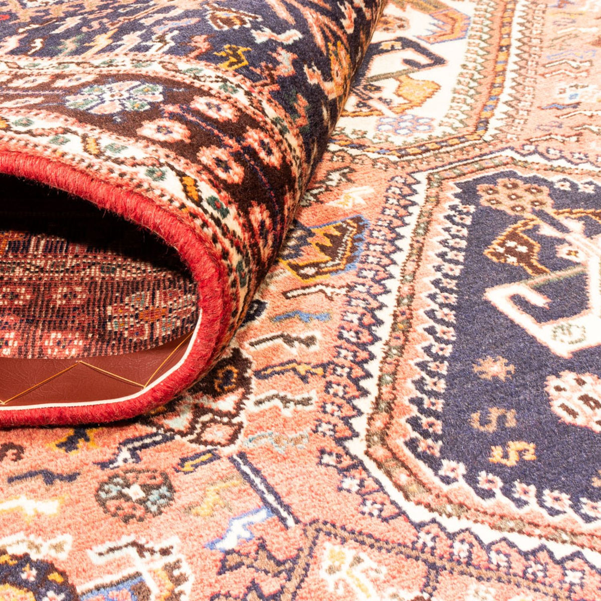 Persisk tæppe - Nomadisk - 253 x 170 cm - rød