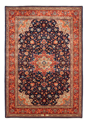 Persisk tæppe - Classic - 255 x 180 cm - mørkeblå