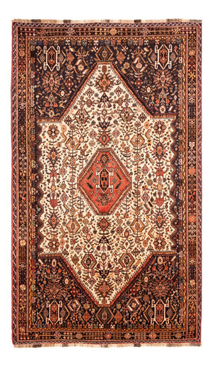 Persisk tæppe - Nomadisk - 252 x 156 cm - creme