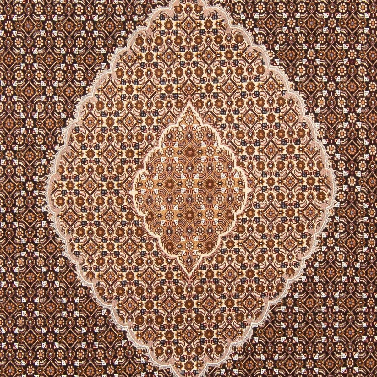 Persisk tæppe - Tabriz - Royal - 294 x 204 cm - mørkeblå