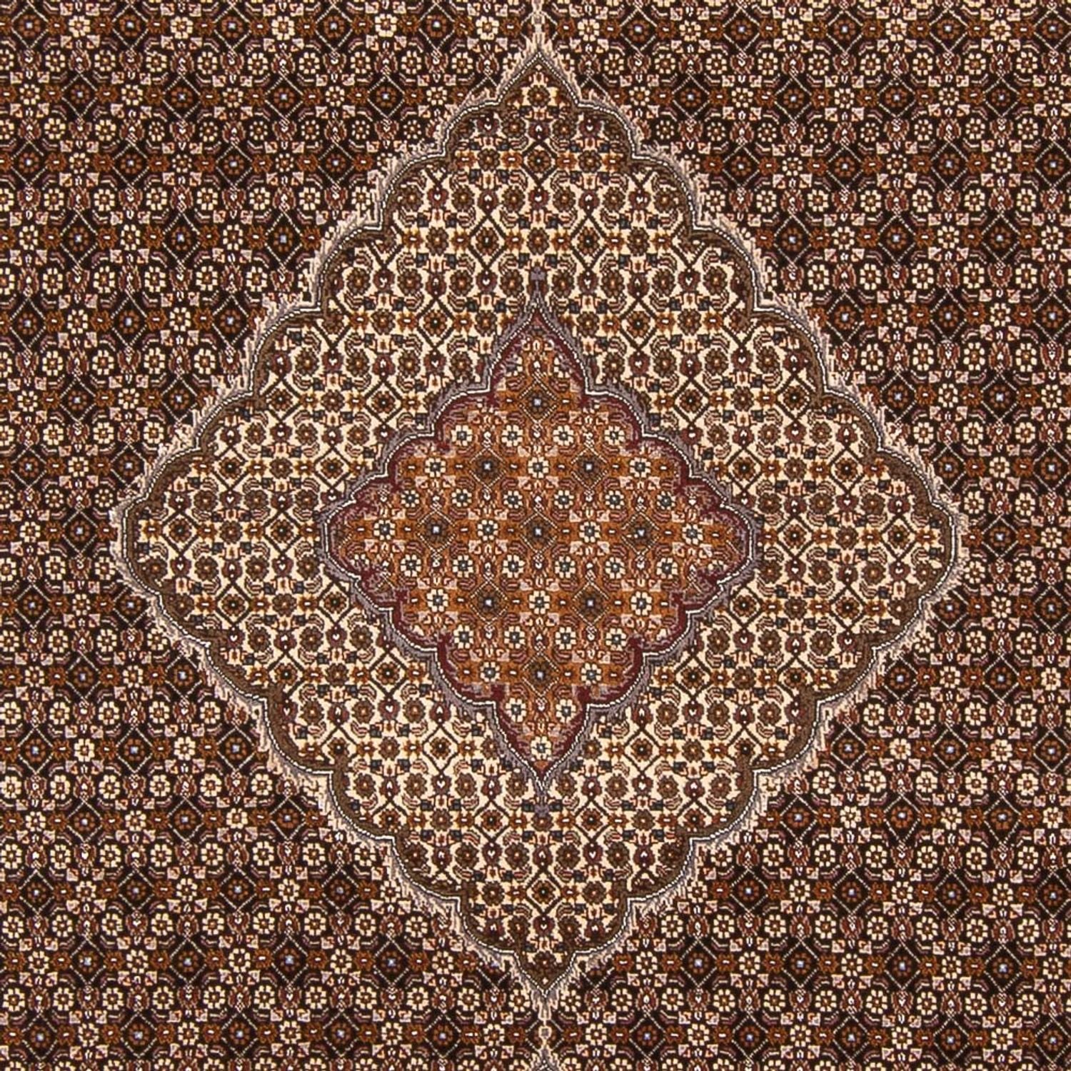 Persisk tæppe - Tabriz - Royal - 300 x 206 cm - mørkeblå