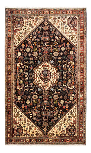 Persisk tæppe - Nomadisk - 257 x 157 cm - mørkeblå