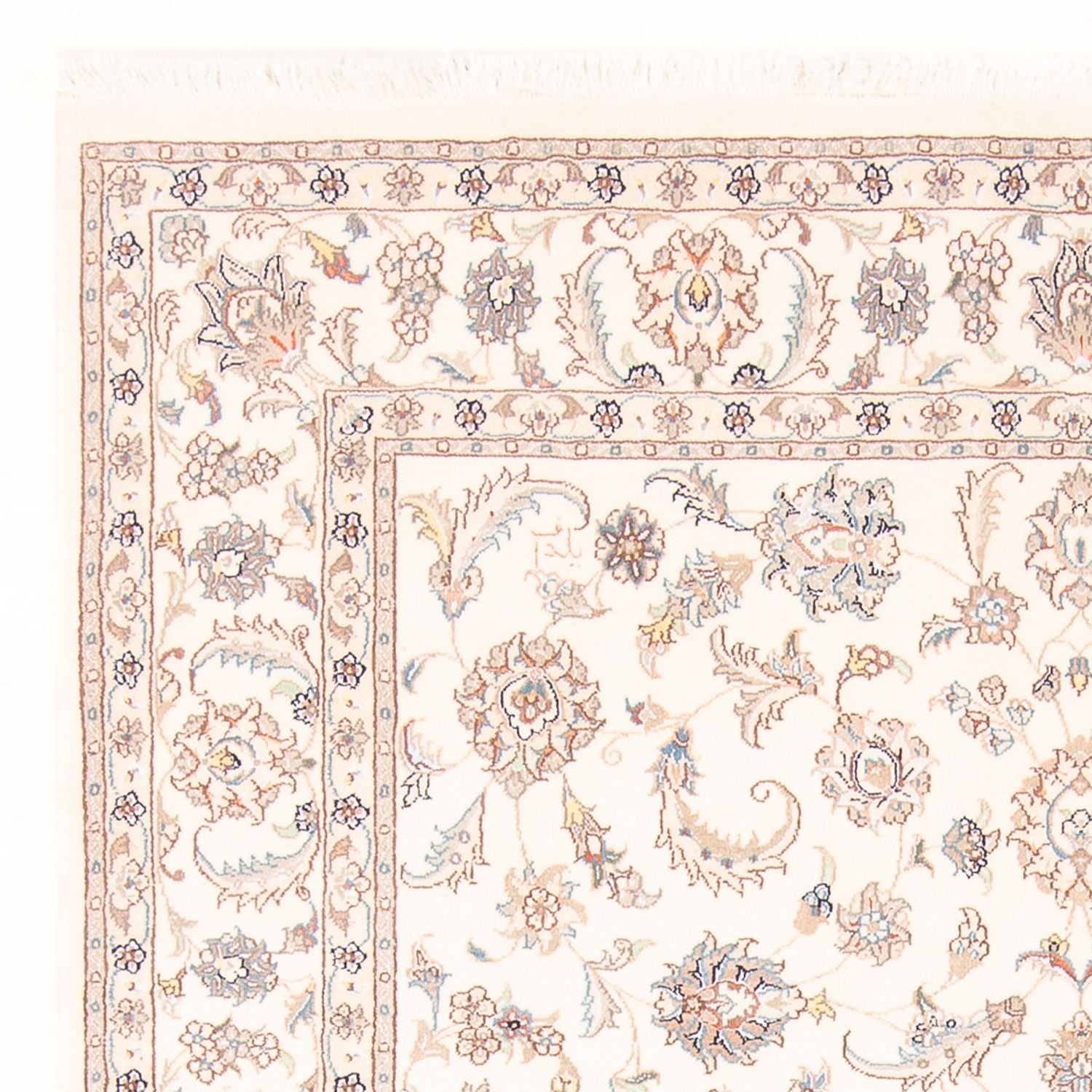 Persisk tæppe - Tabriz - Royal - 209 x 149 cm - creme