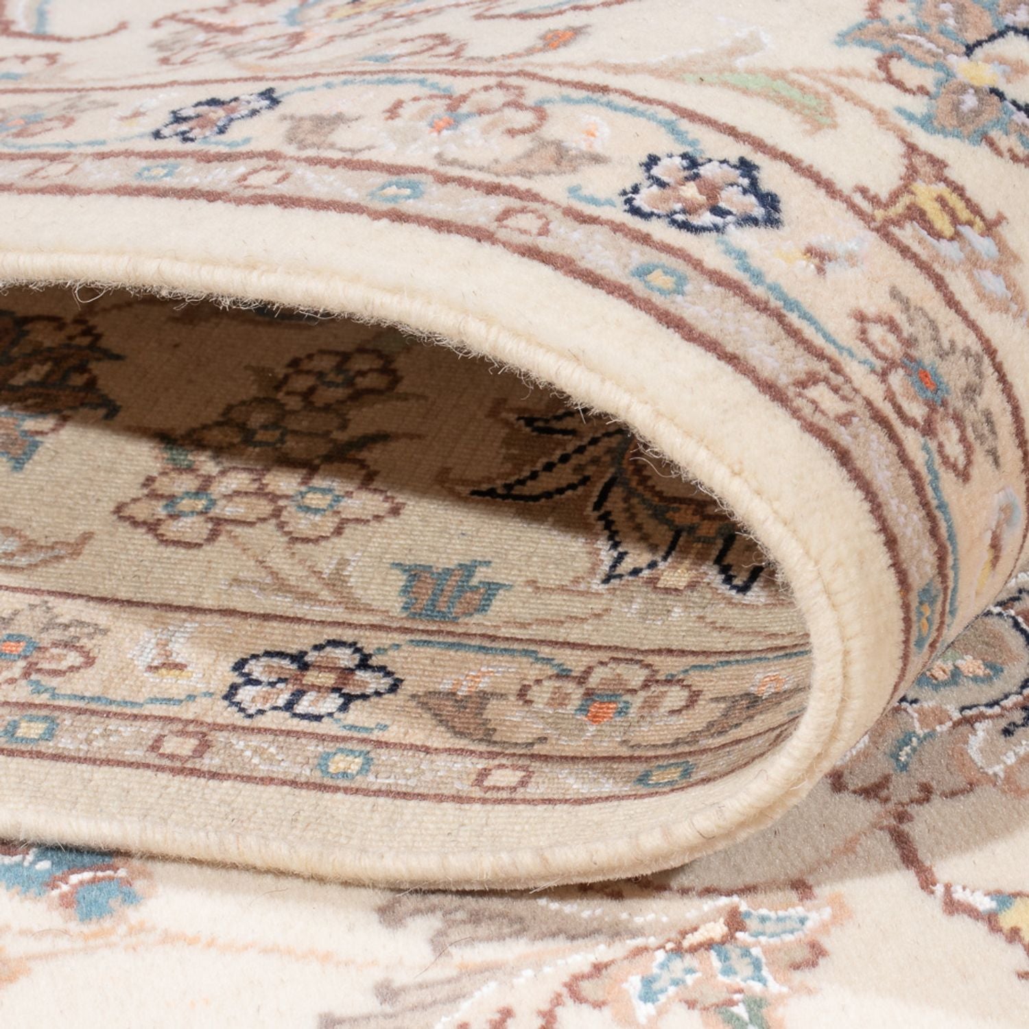 Persisk tæppe - Tabriz - Royal - 209 x 149 cm - creme