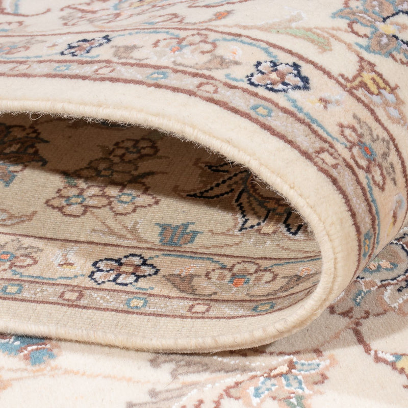 Persisk tæppe - Tabriz - Royal - 209 x 149 cm - creme