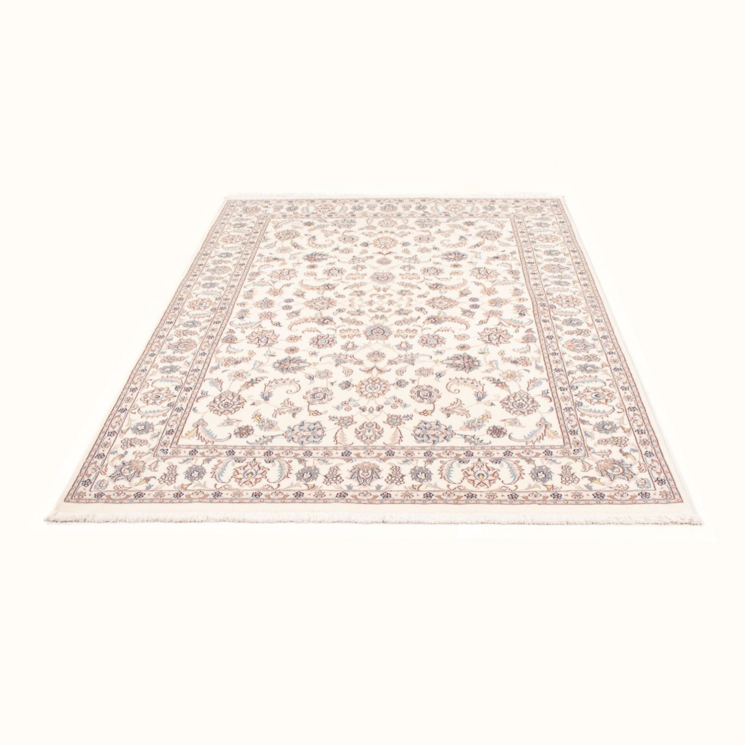 Persisk tæppe - Tabriz - Royal - 209 x 149 cm - creme