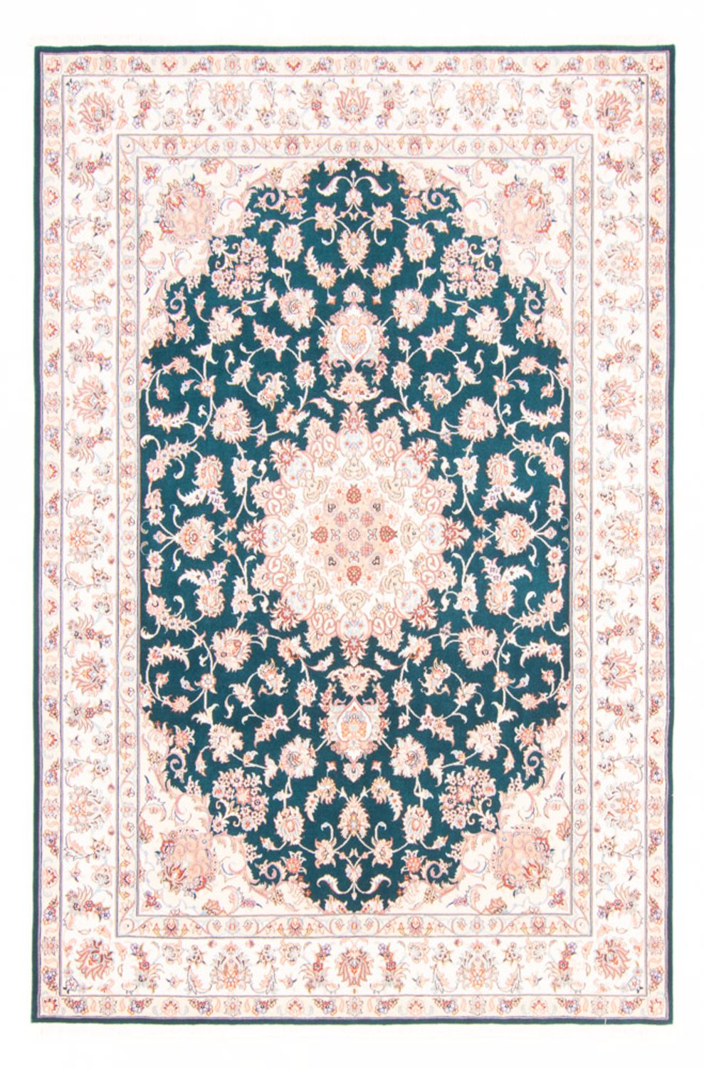 Persisk tæppe - Tabriz - Royal - 240 x 170 cm - grøn