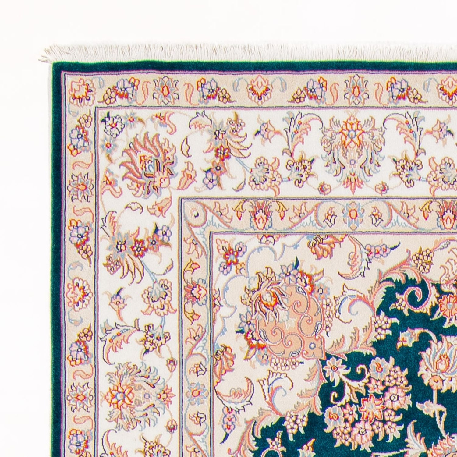 Persisk tæppe - Tabriz - Royal - 240 x 170 cm - grøn