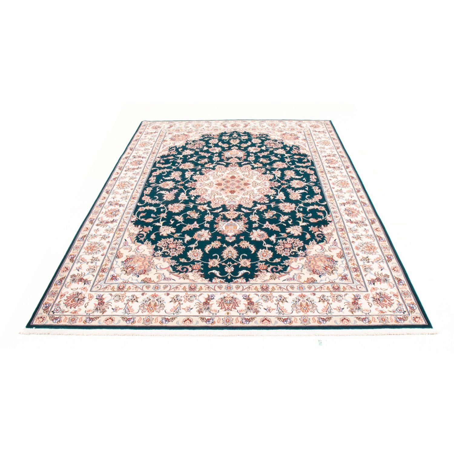 Persisk tæppe - Tabriz - Royal - 240 x 170 cm - grøn