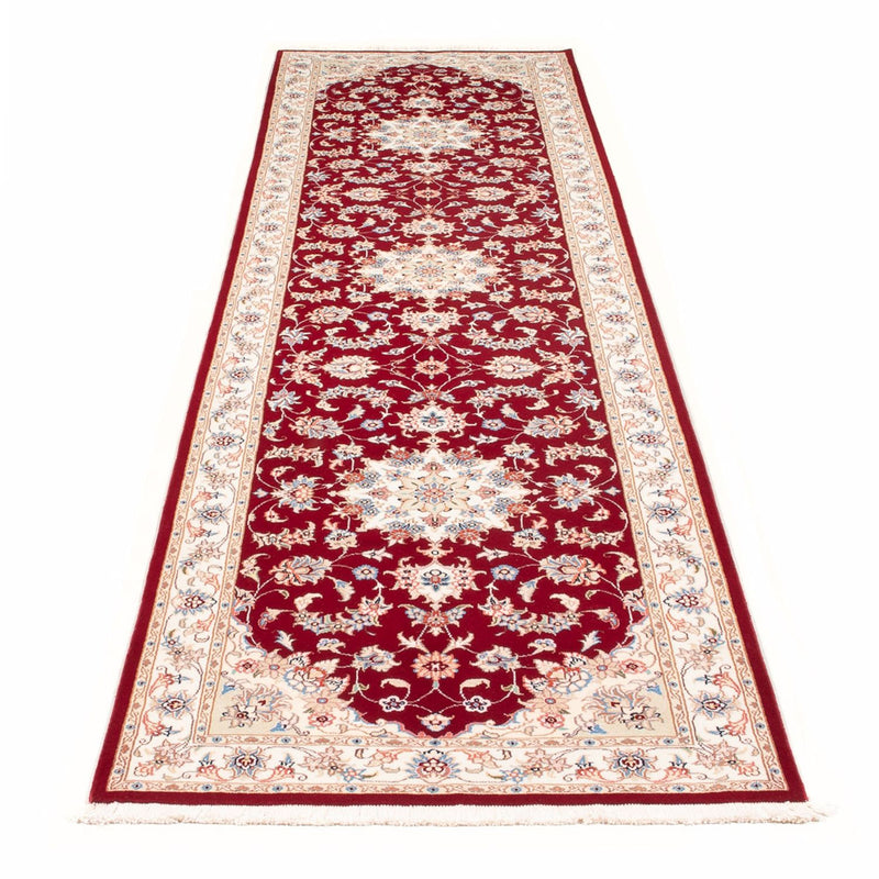 Løber Persisk tæppe - Tabriz - Royal - 305 x 80 cm - rød