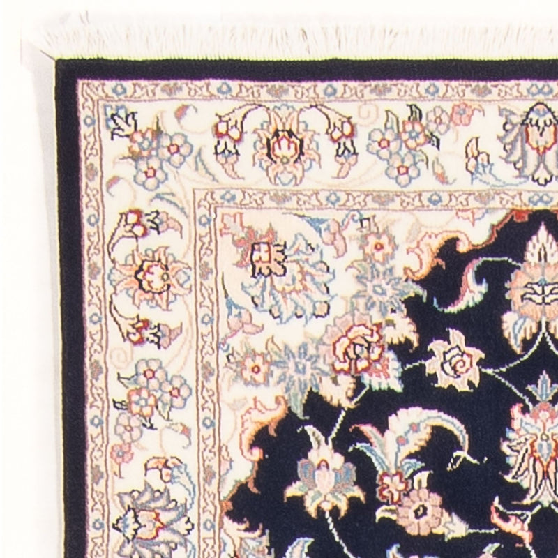 Løber Persisk tæppe - Tabriz - Royal - 252 x 81 cm - mørkeblå