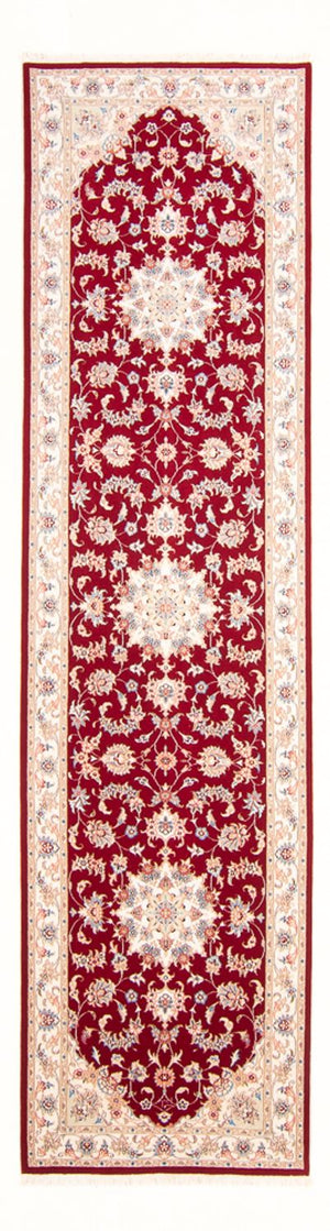 Løber Persisk tæppe - Tabriz - Royal - 305 x 81 cm - rød