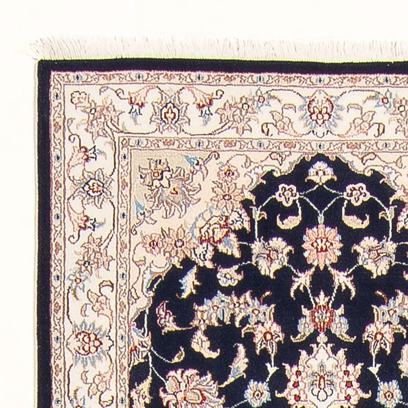 Løber Persisk tæppe - Tabriz - Royal - 295 x 81 cm - mørkeblå