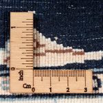 Persisk tæppe - Nain - Premium - 118 x 80 cm - mørkeblå