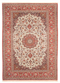 Persisk tæppe - Isfahan - Premium - 300 x 204 cm - creme