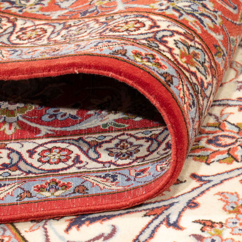 Persisk tæppe - Isfahan - Premium - 300 x 204 cm - creme