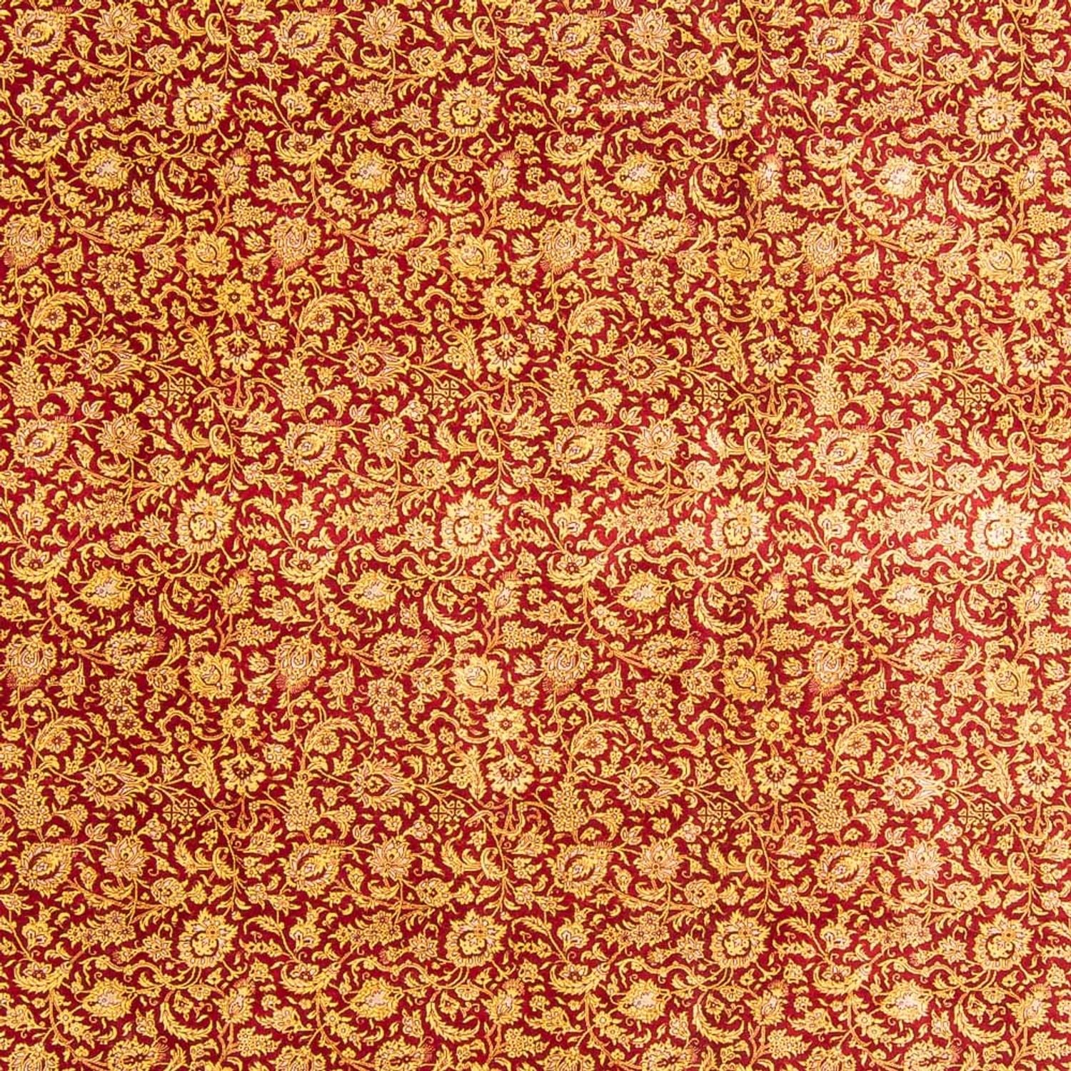 Silketæppe - Ghom Silk - Premium - 300 x 205 cm - orange