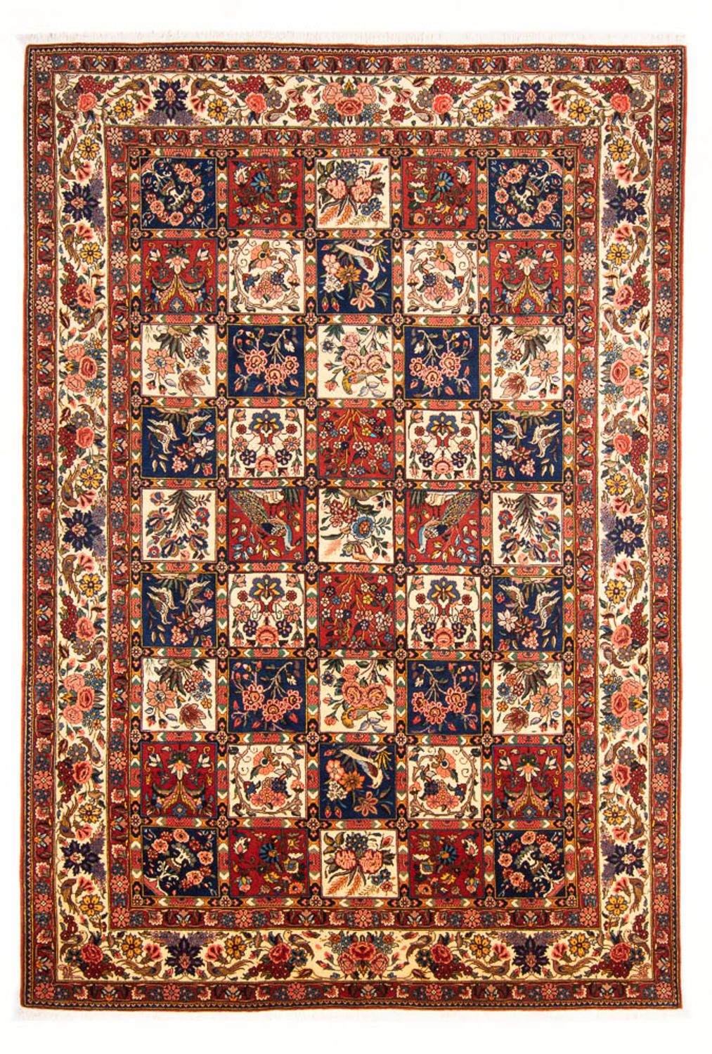 Persisk tæppe - Nomadisk - 310 x 203 cm - flerfarvet