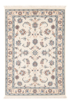 Persisk tæppe - Nain - Premium - 122 x 81 cm - creme